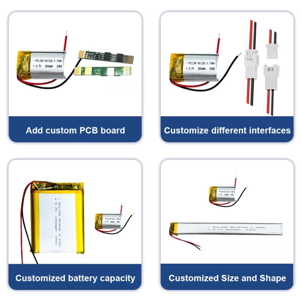 3.7V 200mAh Lithium Polymer Battery for Consumer Electronics – Slim Design - Image 5